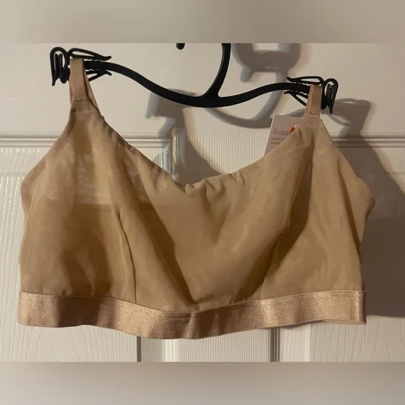 Joyspun’s Women’s Tan Mesh Bralette! NWT! Size Medium! - Picture 4 of 6